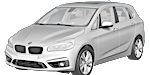 BMW F45 P1B03 Fault Code